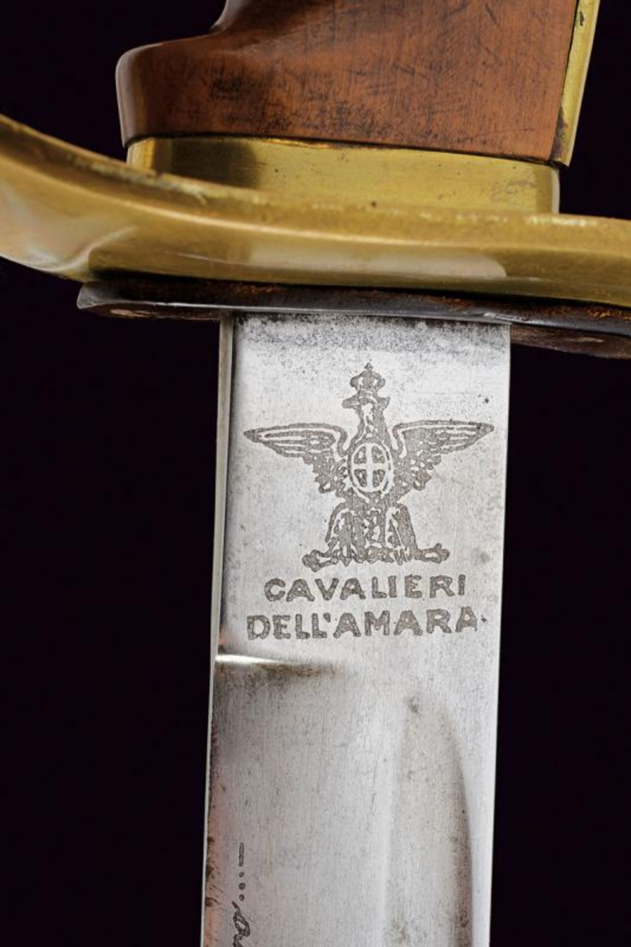 A trooper's sabre mod. 1937 of the 14th Squadron Group Colonial Cavalry 'Cavalieri dell'Amara' - Bild 4 aus 9