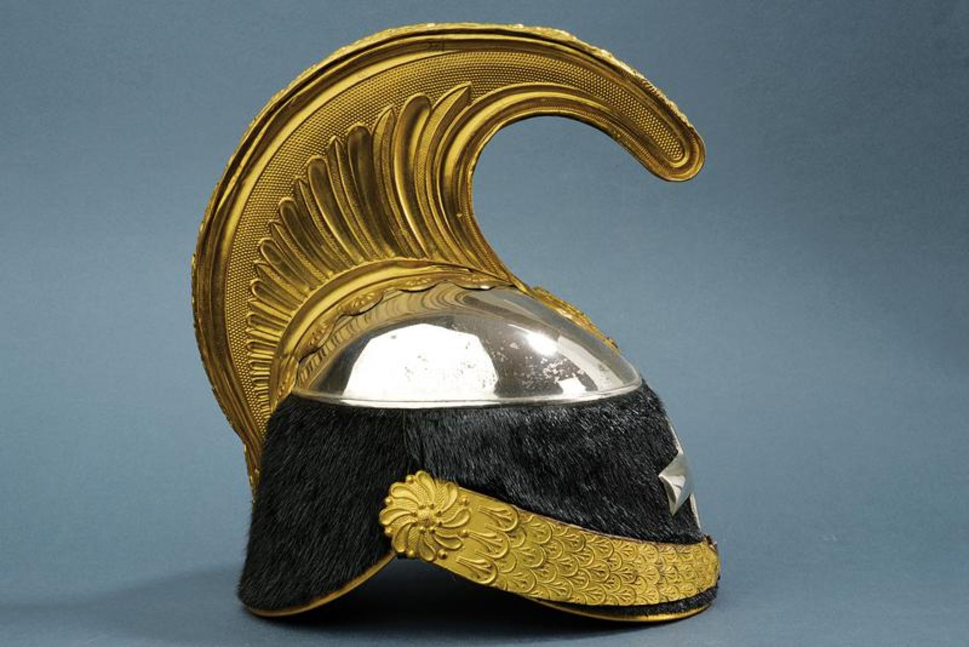 An officer's helmet of the first Nizza Cavalleria Regiment - Bild 3 aus 5