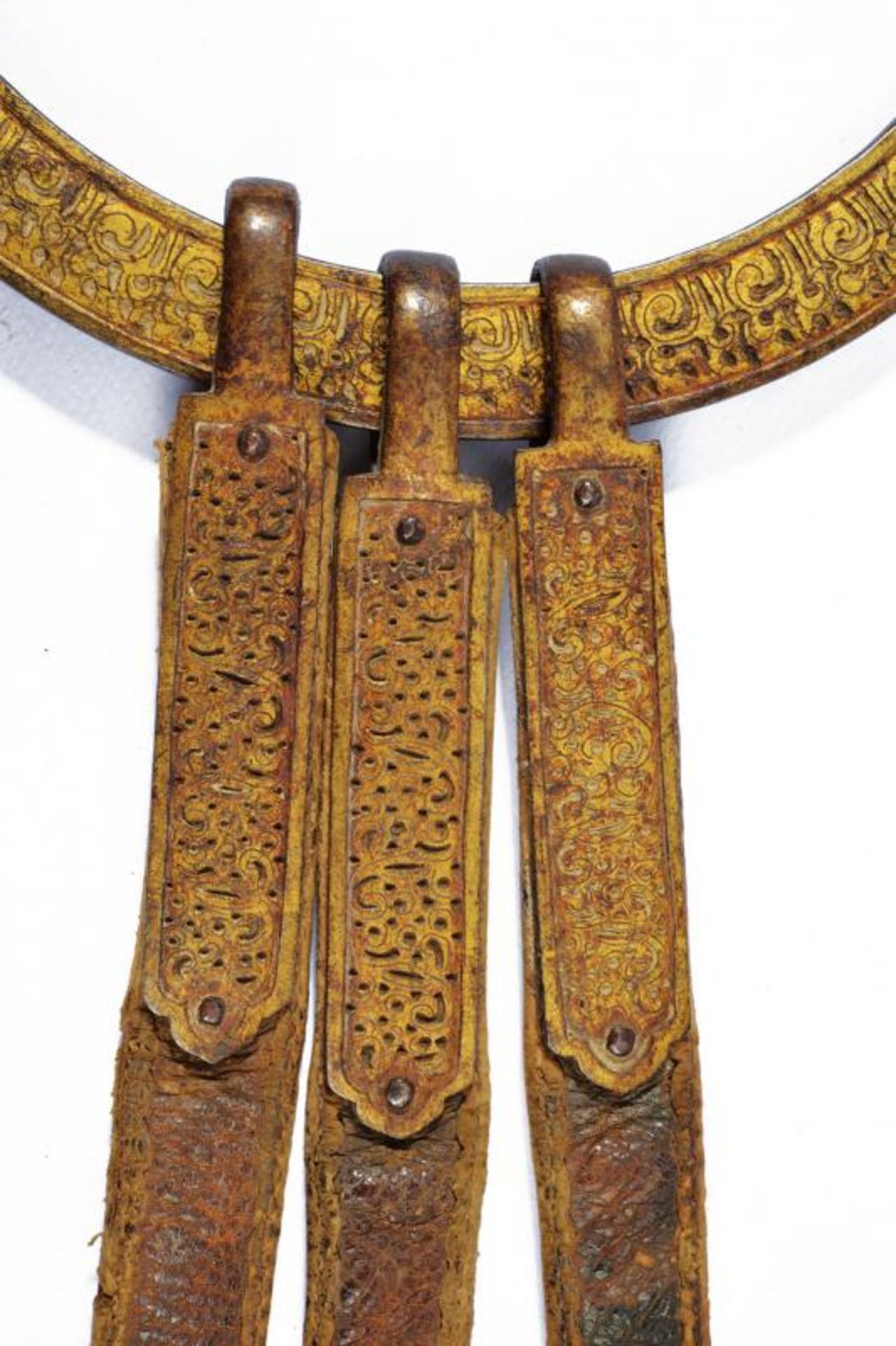 Two parts of saddle decorations - Image 2 of 4