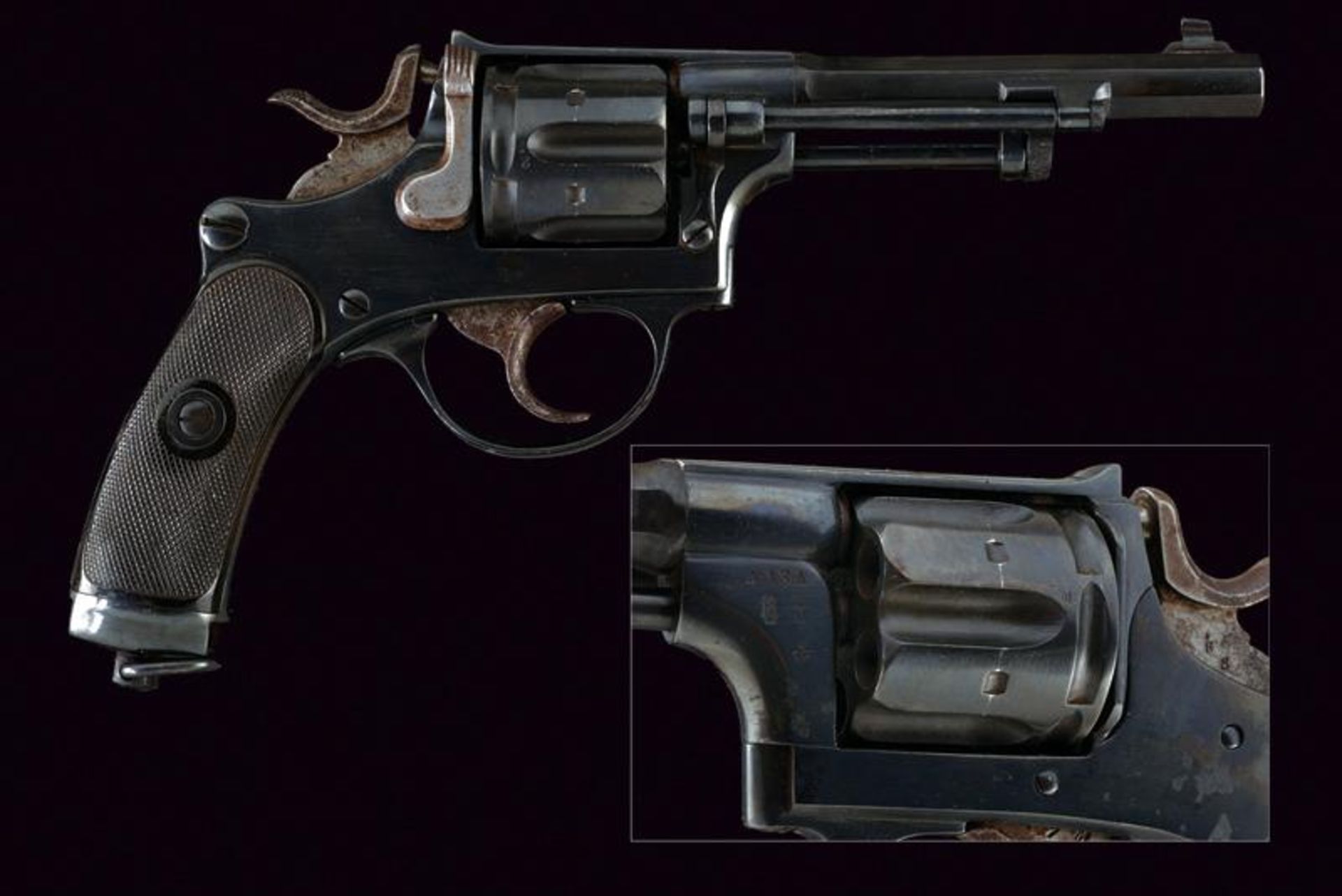 An 1882 model Schmidt revolver