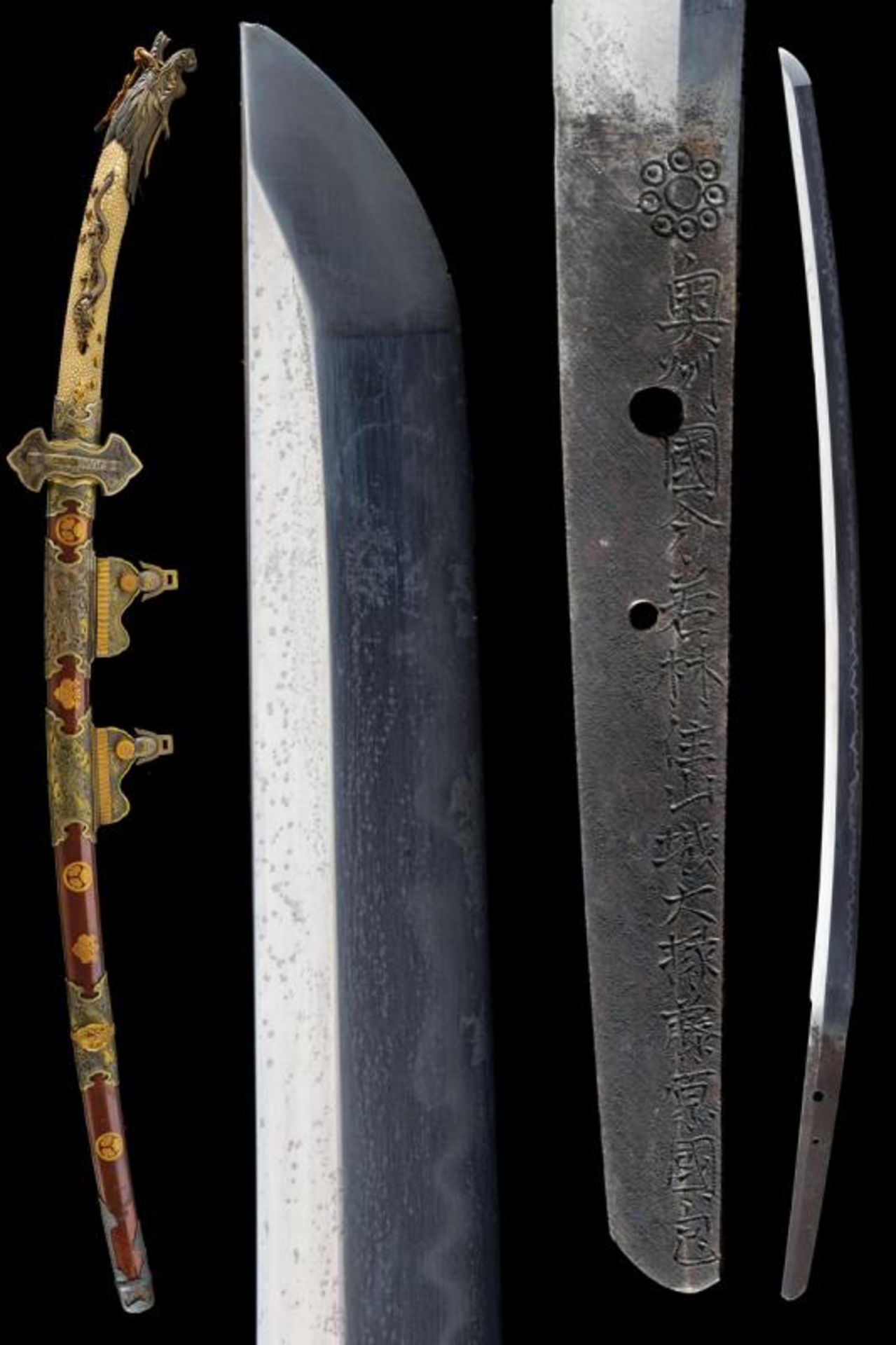 An elegant Tachi signed Fujiwara Kunikake