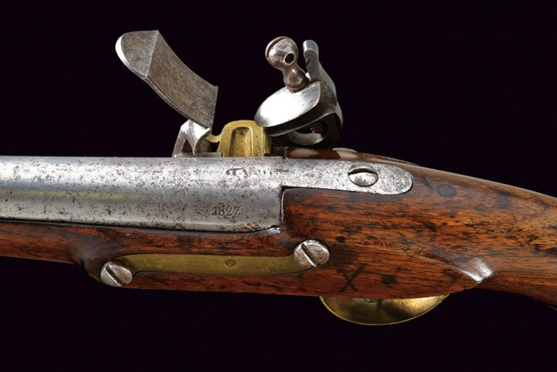 An 1798 model cavalry flintlock pistol - Bild 3 aus 5