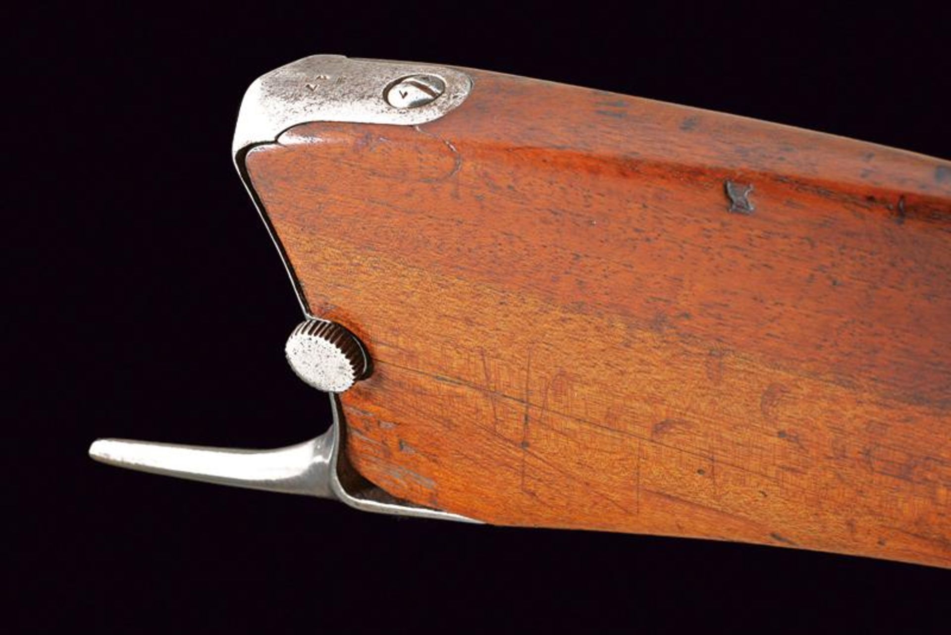 A very rare 1848 model Bersaglieri carbine, long type, with powderflask - Bild 11 aus 13