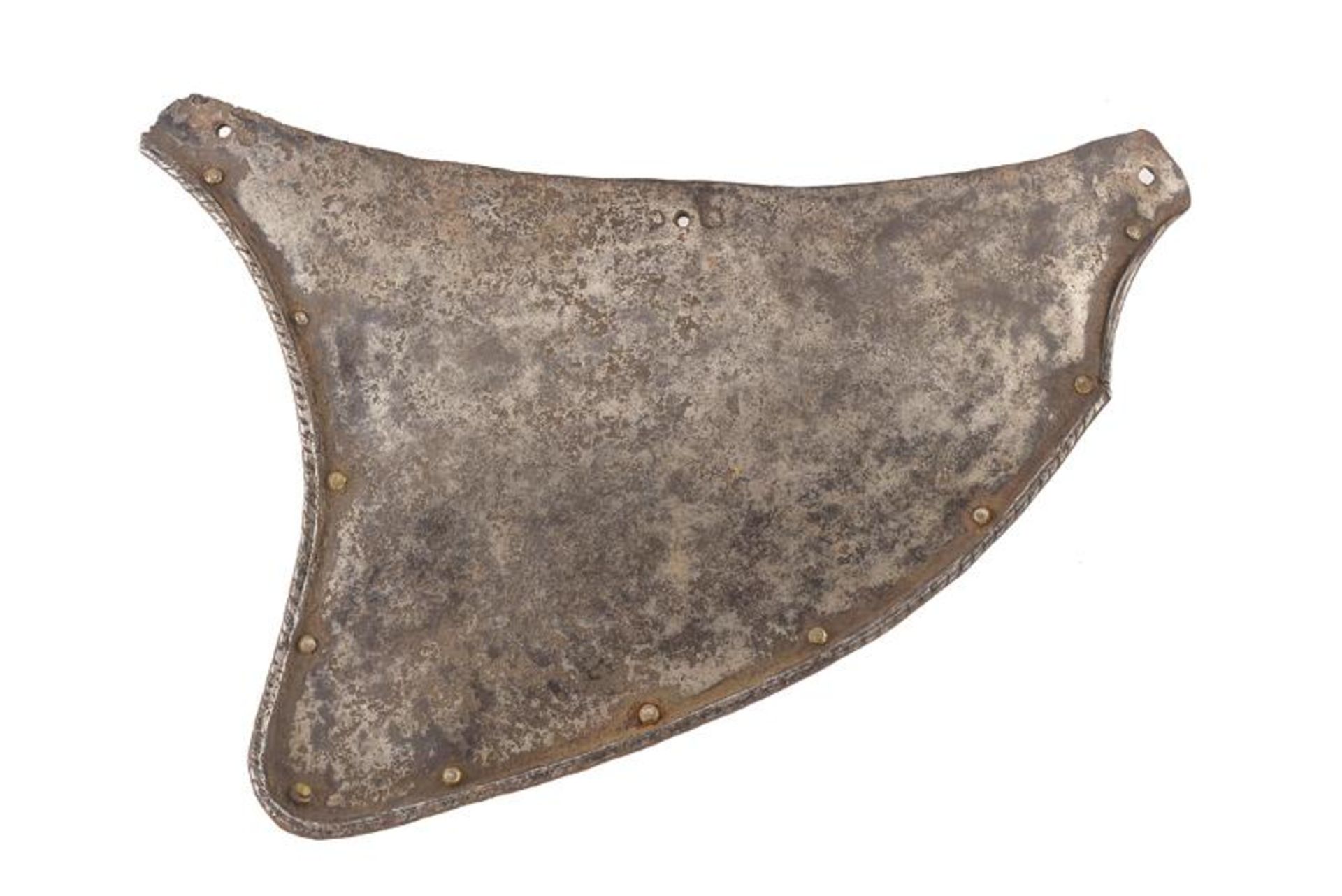 A shoulder protection plate