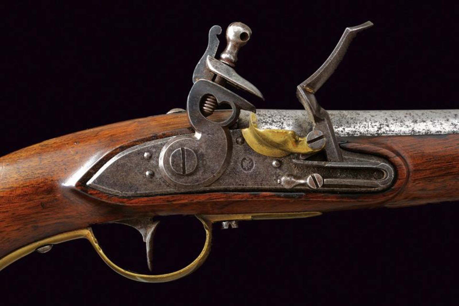An 1798 model cavalry flintlock pistol - Bild 2 aus 5