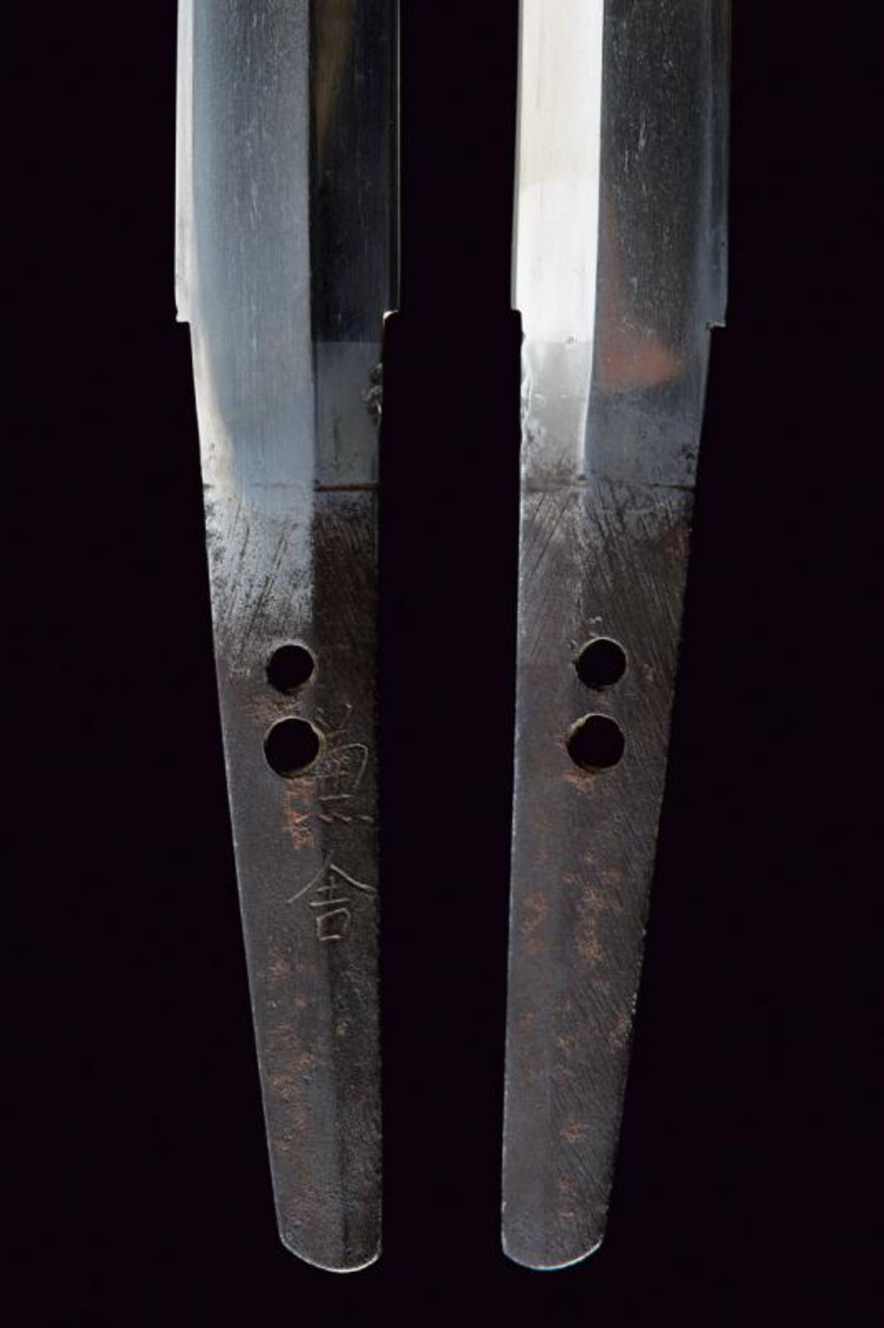 A wakizashi signed Kaneie in shirasaya - Image 4 of 5