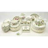 Portmeirion 'Botanic Garden' dinner and tea ware comprising fourteen dinner plates,