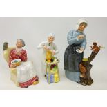 Three Royal Doulton figures comprising 'Good Friends' HN2783,