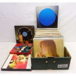 Vinyl LP's and singles including; The Beatles, Elton John, The Shadows, John Lennon, Barry Manilow,
