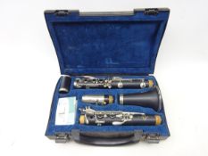 Buffet Crampon & Cie Paris clarinet in case with tuning ring and mouthpiece cap, serial no.