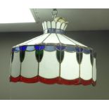 Large Tiffany style centre light fitting,