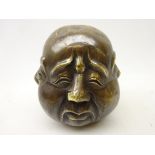 Bronze 'Four Faced' Buddha, H12cm Condition Report <a href='//www.