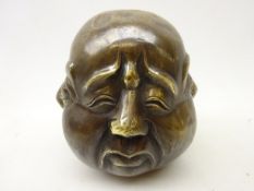 Bronze 'Four Faced' Buddha, H12cm Condition Report <a href='//www.