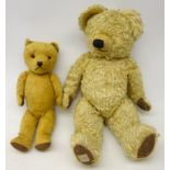 Chad Valley Teddy Bear, with label to foot,