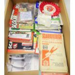 Collection of Post 1950's Scarborough Home & Away Programmes, Arsenal, Non-League etc,
