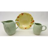 Clarice Cliff Newport Pottery two-handled fruit bowl in the 'Celtic Harvest' pattern W26cm and a