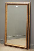 Rectangular bevel edges mirror in painted frame, W71cm,