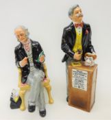 Two Royal Doulton figures comprising 'The Auctioneer' HN2988 and 'The Doctor' HN2858 (2)