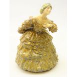 Early Royal Doulton figure 'The Flounced Skirt' designed by E.W.