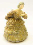 Early Royal Doulton figure 'The Flounced Skirt' designed by E.W.