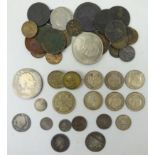Collection of Great British King George III and later coins including;