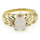 9ct gold opal dress ring, hallmarked Condition Report <a href='//www.