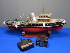 Radio Controlled 1:48 scale model of the1950's Royal Navy Tug 'Confiance' c1951,