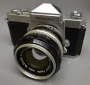 Nikkormat SLR Camera, FS7406716 with Nikkor-S Auto 1:1.4 f=50mm Nippon Kogaku lens No.
