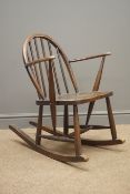 Ercol child's stick back rocking chair