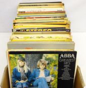 Collection of 50's and later vinyl LP's including Abba Greatest Hits,
