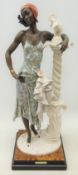 Limited edition Giuseppe Armani Florence figure 'Lady with Elephant' with boxed certificate and
