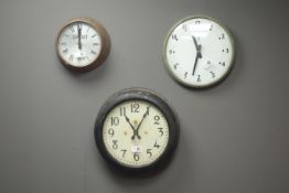'International Time Recording Co. Ltd' circular wall clock, .