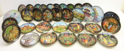 Collection of Russian collectors plates,