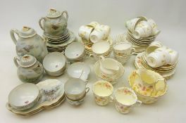 The Foley China tea set for eight,