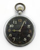 Jaeger-le-coultre WWII military pocket watch arrow mark GSTP 241447