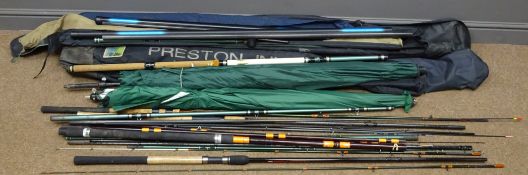 Collection of six various Coarse fishing rods incl.