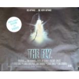Collection of rolled Cinema posters comprising 1986 film The Fly 101cm x76cm,
