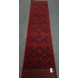 Meshwani red ground runner,