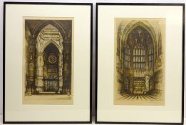 'Henry VII Chapel Westminster Abbey' and 'Burgos Cathedral',