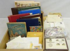 Quantity of Great British and World stamps in albums and loose including;