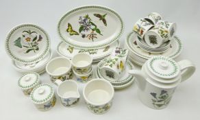 Portmeirion The Botanic Garden part dinner and tea ware (40)