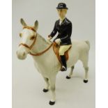 Beswick huntswoman on grey horse no.