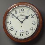 20th century walnut cased 'Anglo Swiss Watch Co.