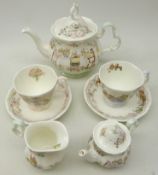 Royal Doulton 'Brambly Hedge Tea Service' comprising teapot, milk jug,