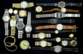 Seiko 5 gentleman's stainless steel automatic wristwatch no 7009-3140, Buler Nivarox, Oris, Montine,