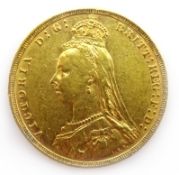 1892 gold sovereign