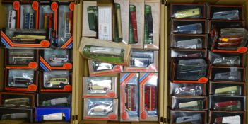 Large collection of Exclusive First Editions 1:76 scale die cast models of Buses Trolley Buses and