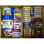 Sixty-five die-cast promotional and other models by Corgi, Matchbox MOY, Lledo Days Gone etc,