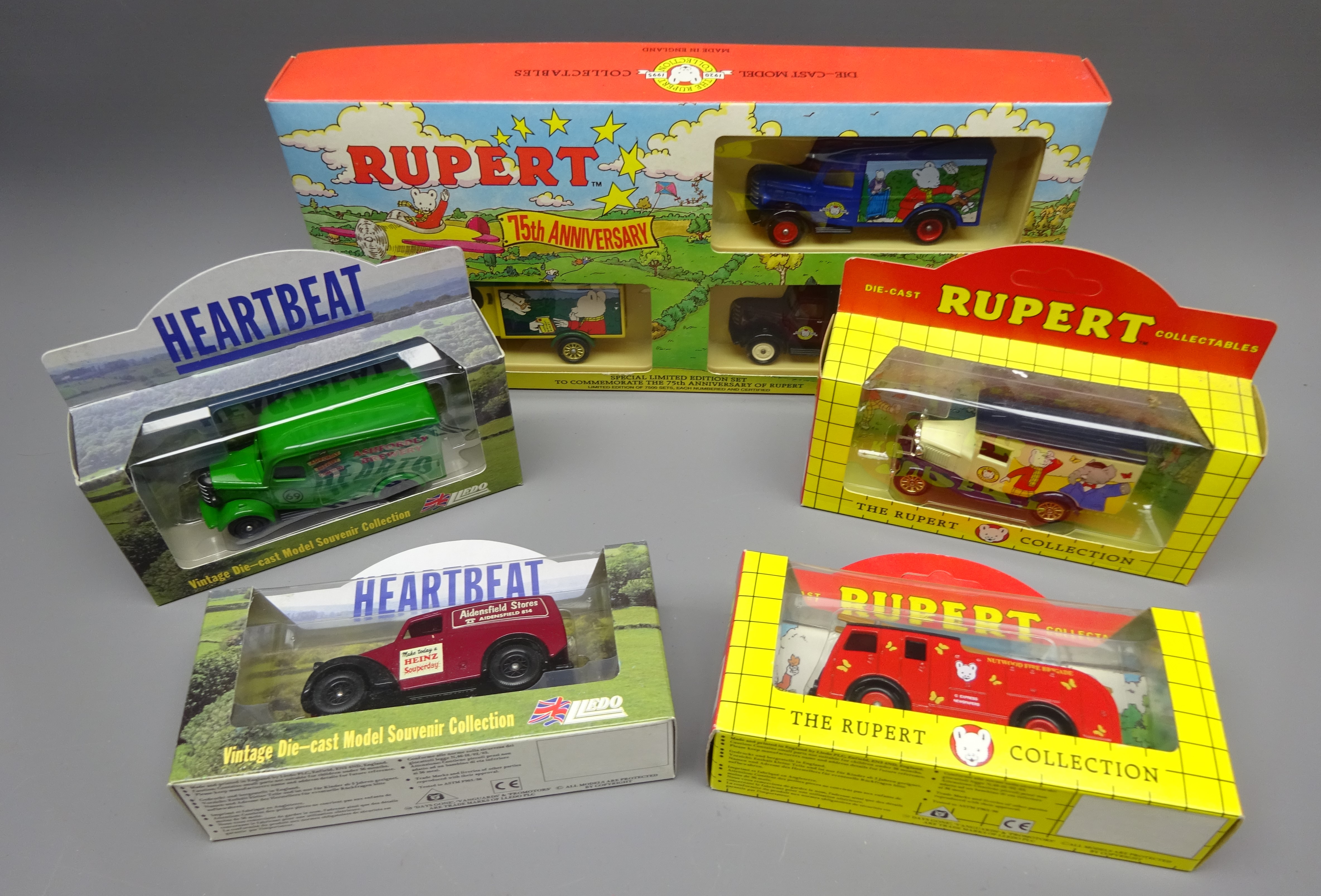 Forty Lledo die-cast models in the 'Rupert Bear' (24), 'Heartbeat' (10) and 'Carry-On' (6) series, - Image 2 of 2