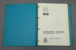 1970's British Leyland MGB GT Workshop Manual, 11th Ed.